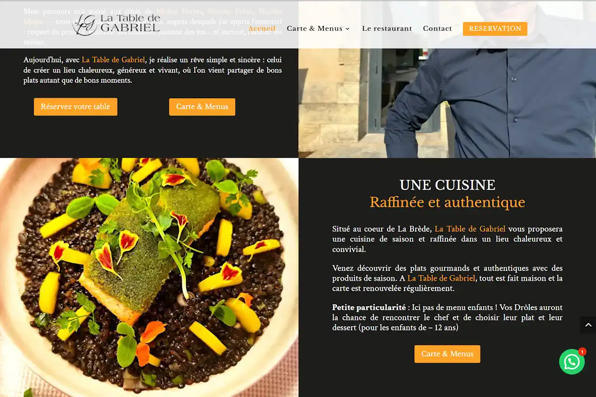 Création site vitrine WordPress par Basset Conseils